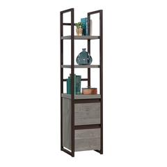 Manhattan Gate Commercial Office Bookcase, Mystic Oak finish