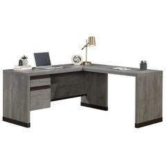Manhattan Gate Commercial Office L Desk, Mystic Oak finish
