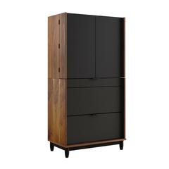 Harvey Park Computer Armoire, Grand Walnut finish