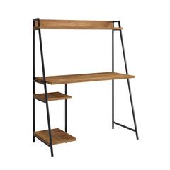 North Avenue Computer Desk with Hutch, Sindoori Mango finish