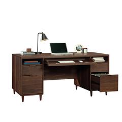 Clifford Place Commercial Office Desk, Grand Walnut finish