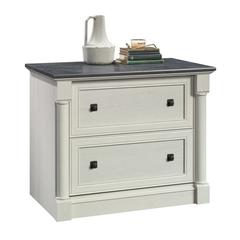 Palladia File Cabinet, Glacier Oak finish