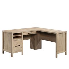 Pacific View L Desk, Prime Oak finish