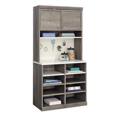 Craft Pro Series Craft & Hobby Storage, Mystic Oak finish