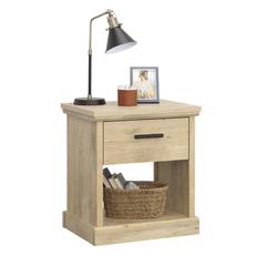 Aspen Post Night Stand, Prime Oak finish
