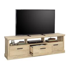 Aspen Post Credenza, For TVs up to 70", Prime Oak finish