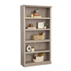 Miscellaneous Storage Bookcase, Laurel Oak finish