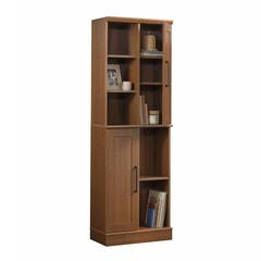 HomePlus Storage Cabinet, Sienna Oak finish