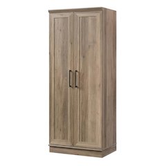 Salt Oak Storage Cabinet With Rectangle Shape And Spacious Design