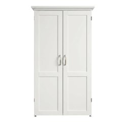 White craft and hobby storage unit with versatile organization features