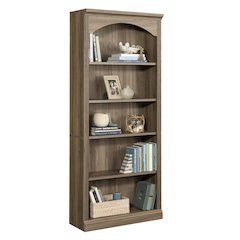 Miscellaneous Storage Bookcase, Salt Oak finish