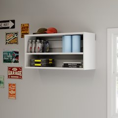 GarageCore Upper Cabinet Shelves, White Finish