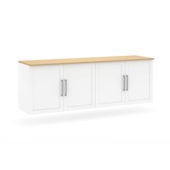 Garage Core 2 Base Cabinet MDF Doors, White Finish