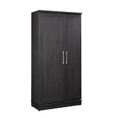 HomePlus Storage Cabinet, Raven Oak finish