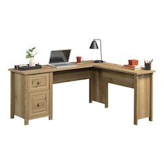 Hillmont Farm L-Desk Timber Oak