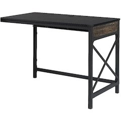 Foundry Road Desk Return, Carbon Oak finish