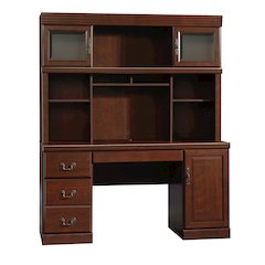Heritage Hill Desk w/HutchOffice Bundle, Classic Cherry finish