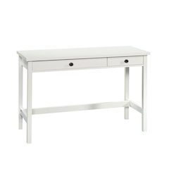 County Line Desk, Soft White finish