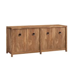 Cannery Bridge Commercial Office Credenza, Sindoori Mango finish