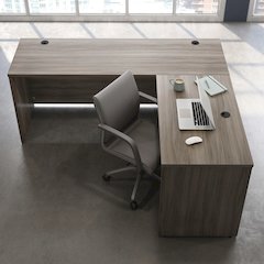 Affirm Commercial Office Bundle, Hudson Elm finish