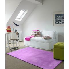 FAUX RABBIT FUR PURPLE RB11 2'4" X 7'6"