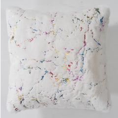 WHITE WITH COLORFUL FOIL CH03P   20" X 20"