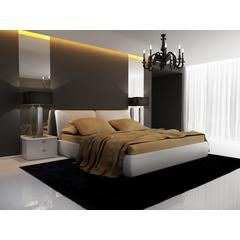 FAUX RABBIT FUR NAVY RB13  3'6" X 5'6"