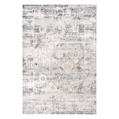 Bowman 08 Vintage Transitional Area Rug - Gray, Ivory & Beige