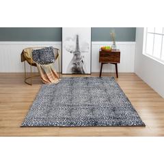 FAUX FUR LEOPARD FU04 5' X 7'