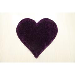 HEART D.PURPLE 2'4 X 2'4
