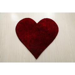 HEART RED/BLACK  2'4 X 2'4