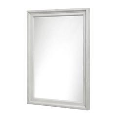 Surfside - Rectangular Dresser Mirror - Weathered White Finish