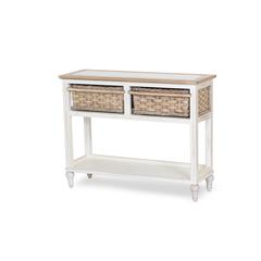 Island Breeze 2-Basket Console Table