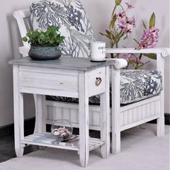 Picket Fence Chairside Table