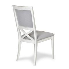 Islamorada - Upholstered Dining Chair - Set of 2 - Blanc Finish - Dapple Grey