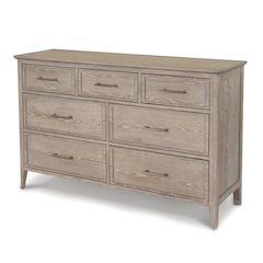 Cape May - 7 Drawer Dresser - Glazed Driftwood Finish