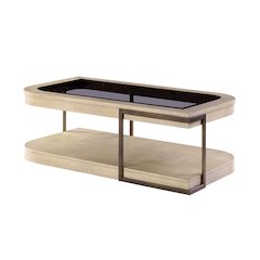 Rio Vista - Coffee Table - Muted Earth Tones and Clay Finish