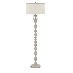 Zenith - 66" Floor Lamp - White Finish