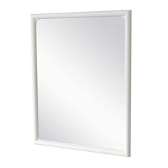 Montauk - Rectangular Wall Mirror - White Finish