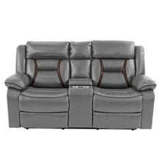 Power Motion Loveseat-Grey