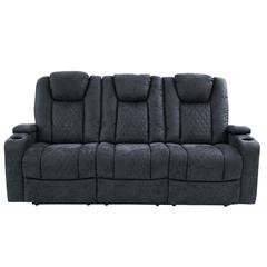 Power Motion Sofa-Navy Blue