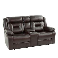Power Motion Loveseat-Chocolate