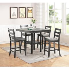 5-pcs Counter Height Dining Set