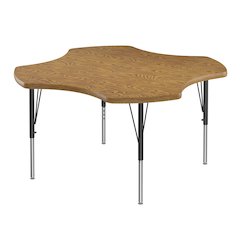 Deluxe High-Pressure Top Activity Tables 48x48"