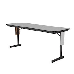 Deluxe High-Pressure Folding Seminar Table with Panel Leg 24x72"