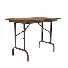Keyboard Height Melamine Folding Tables 24x48"