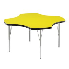 Deluxe High-Pressure Top Activity Tables 48x48"