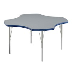 Deluxe High-Pressure Top Activity Tables 48x48"