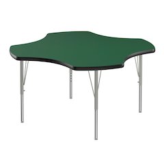 Deluxe High-Pressure Top Activity Tables 48x48"