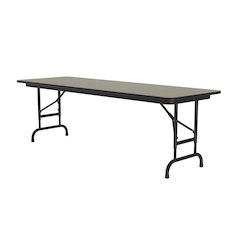 Adjustable Height High Pressure Top Folding Table 24x72"